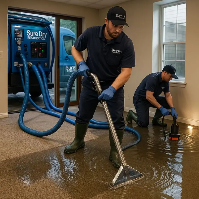 Water Extraction and Removal process in Icard, NC
